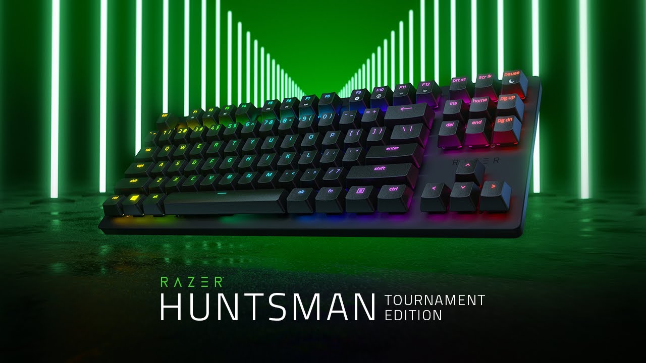 Razer Dévoile Son Clavier Gaming Compact Huntsman Tournament Edition Te 8056