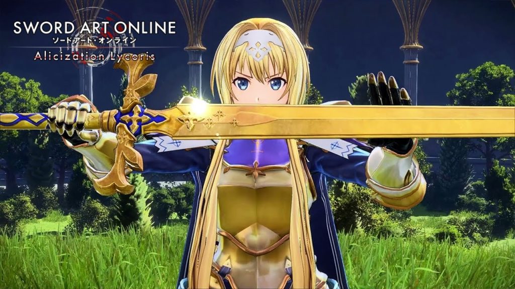 Sword Art Online Alicization Lycoris Dvoile Son Story Trailer