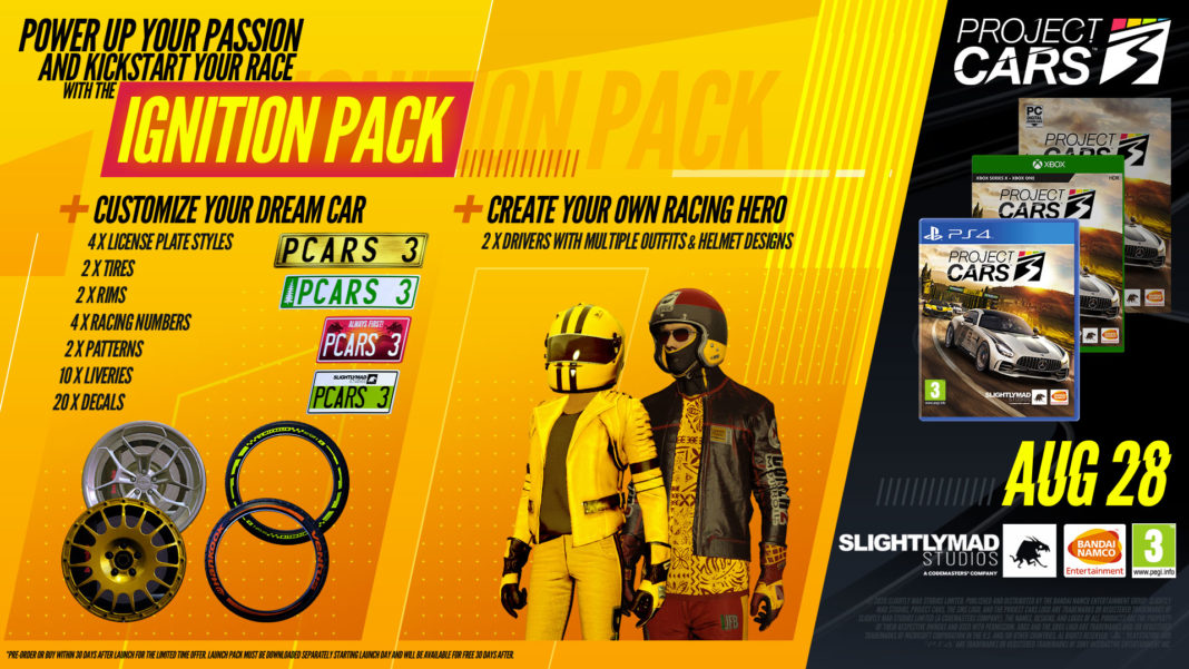 Project cars 3 ignition pack что это