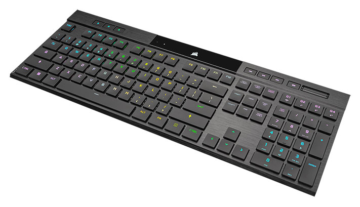 Corsair dévoile son K100 Air, un clavier mécanique ultrafin - Les  Numériques
