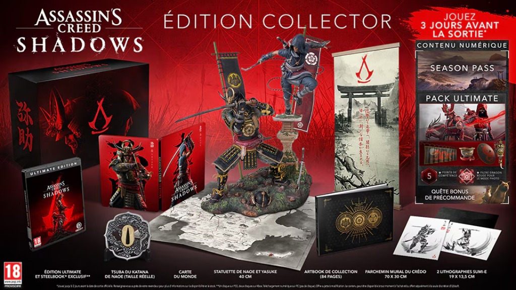 Assassin's Creed Shadows Edition Collector